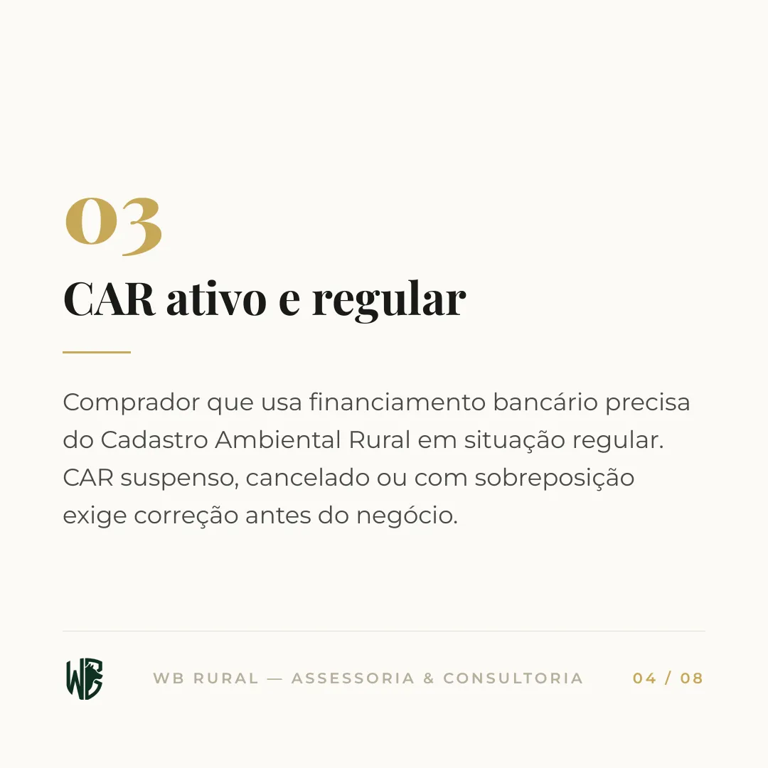 Vai vender sua fazenda? Confira primeiro. — slide 4