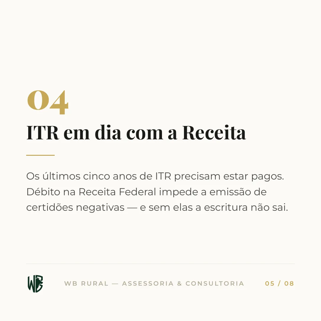 Vai vender sua fazenda? Confira primeiro. — slide 5