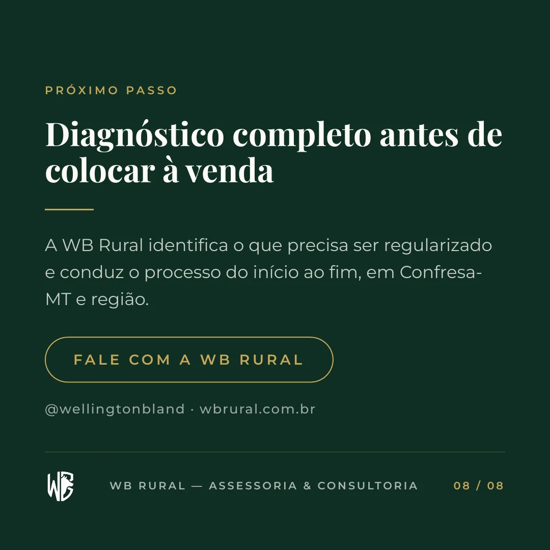 Vai vender sua fazenda? Confira primeiro. — slide 8