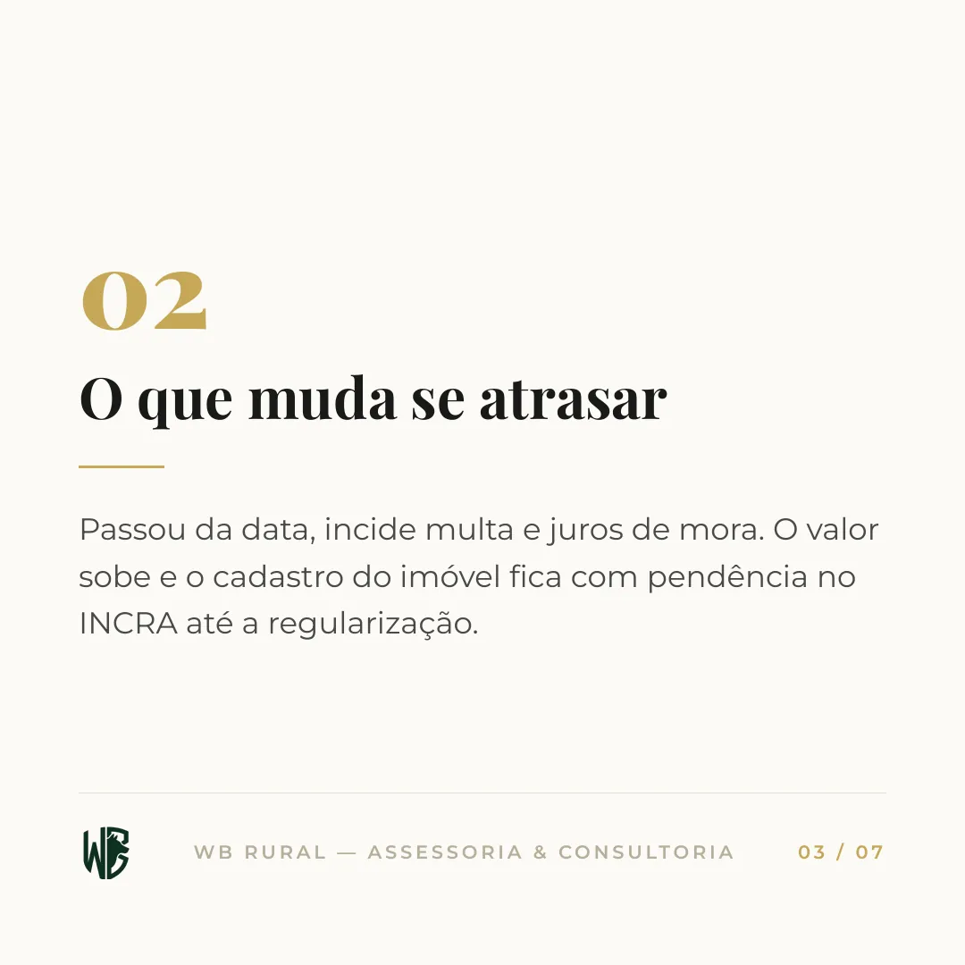 O prazo do CCIR está acabando — slide 3