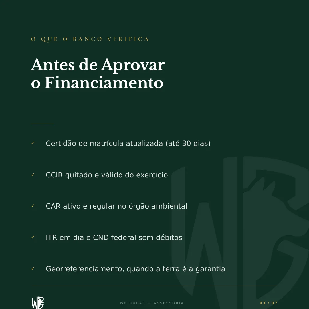 Antes do Crédito, o Banco Lê Sua Matrícula. — slide 3