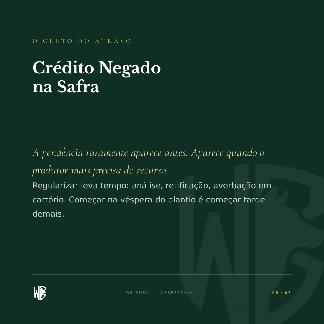 Antes do Crédito, o Banco Lê Sua Matrícula. — slide 5