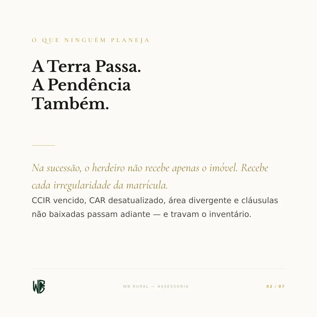 Vai Deixar a Fazenda de Herança? — slide 2
