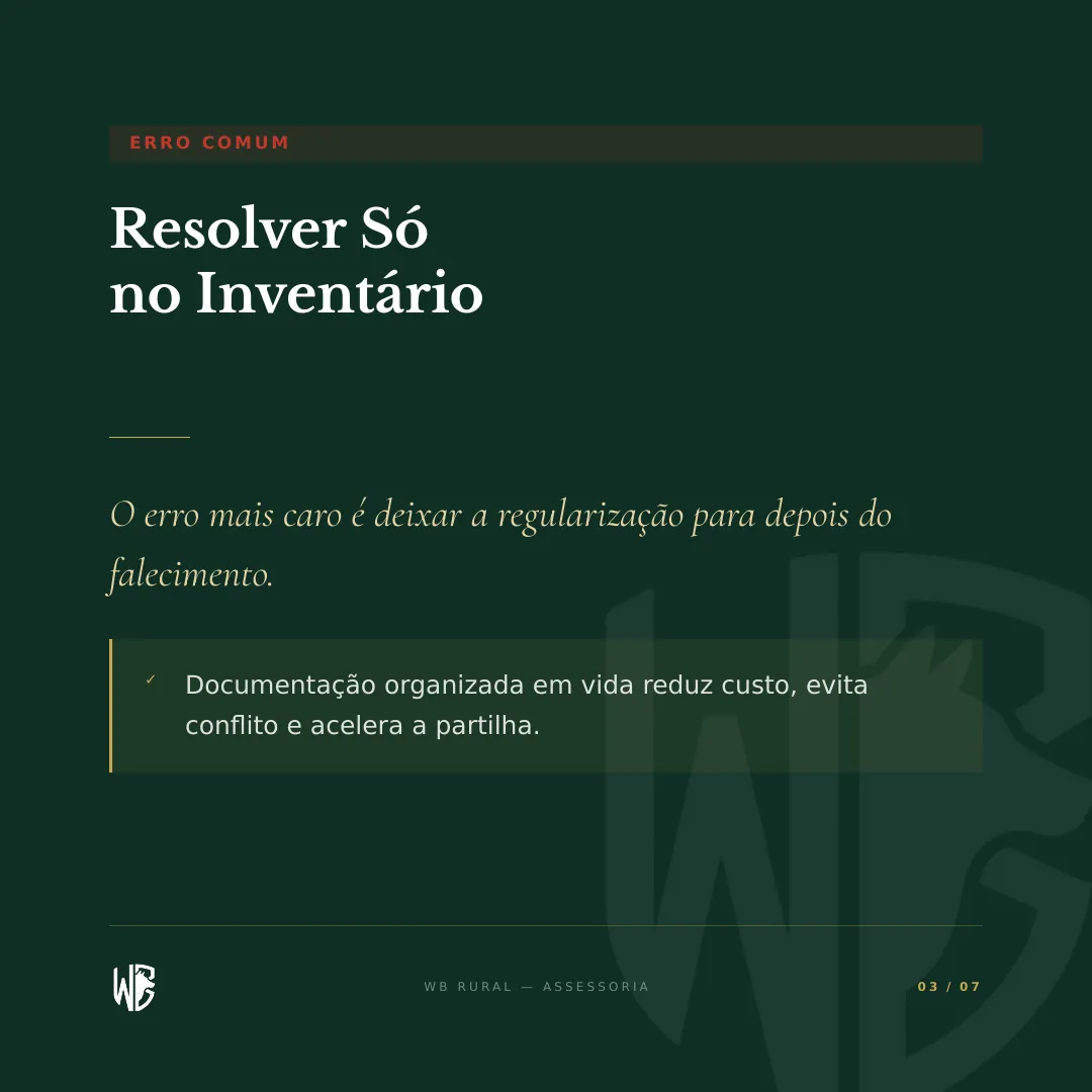 Vai Deixar a Fazenda de Herança? — slide 3