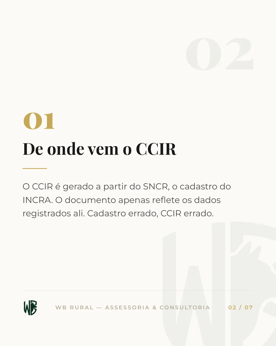 Seu CCIR saiu com dados errados? — slide 2