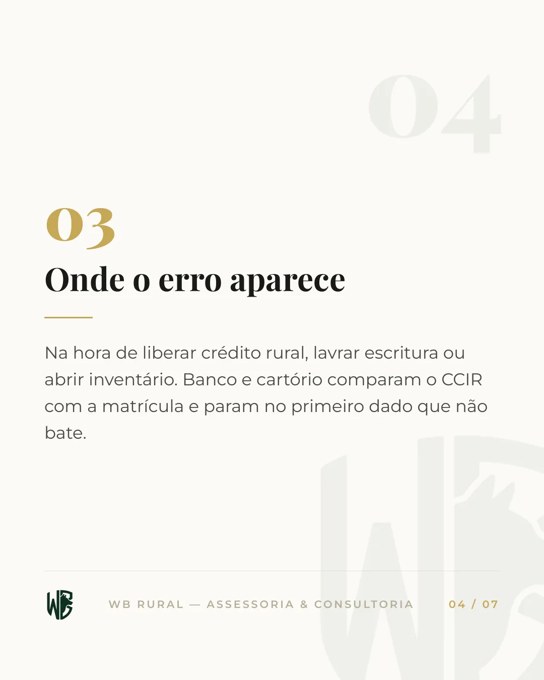 Seu CCIR saiu com dados errados? — slide 4