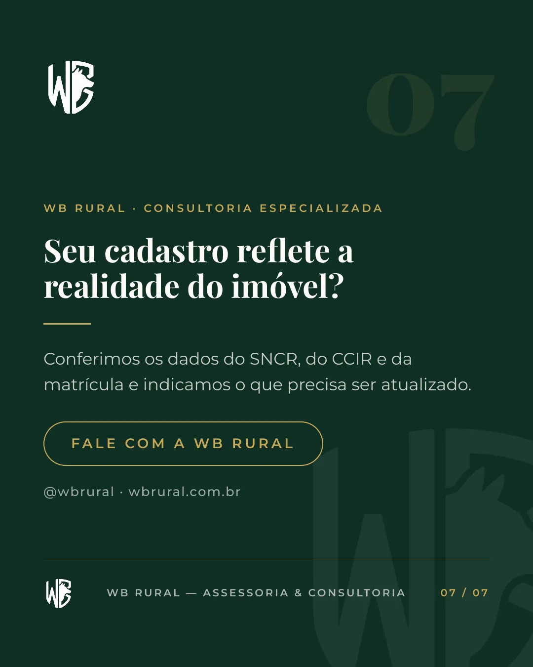 Seu CCIR saiu com dados errados? — slide 7