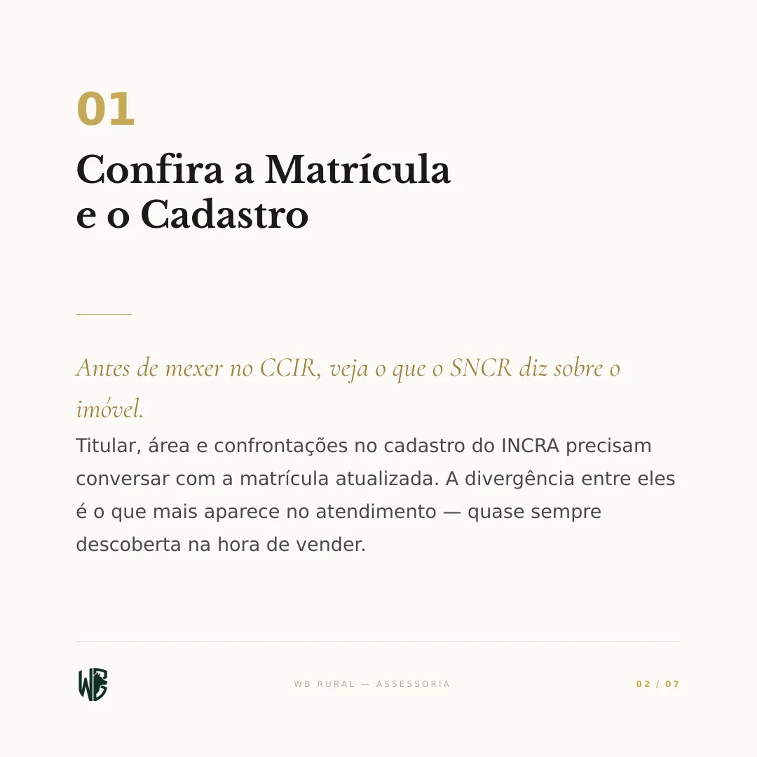 Sem CCIR em Dia, a Terra Não Se Move. — slide 2