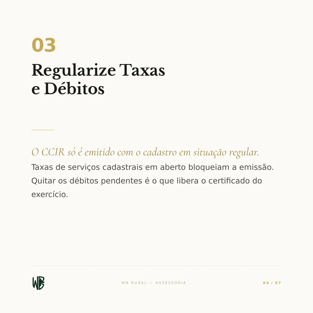 Sem CCIR em Dia, a Terra Não Se Move. — slide 4