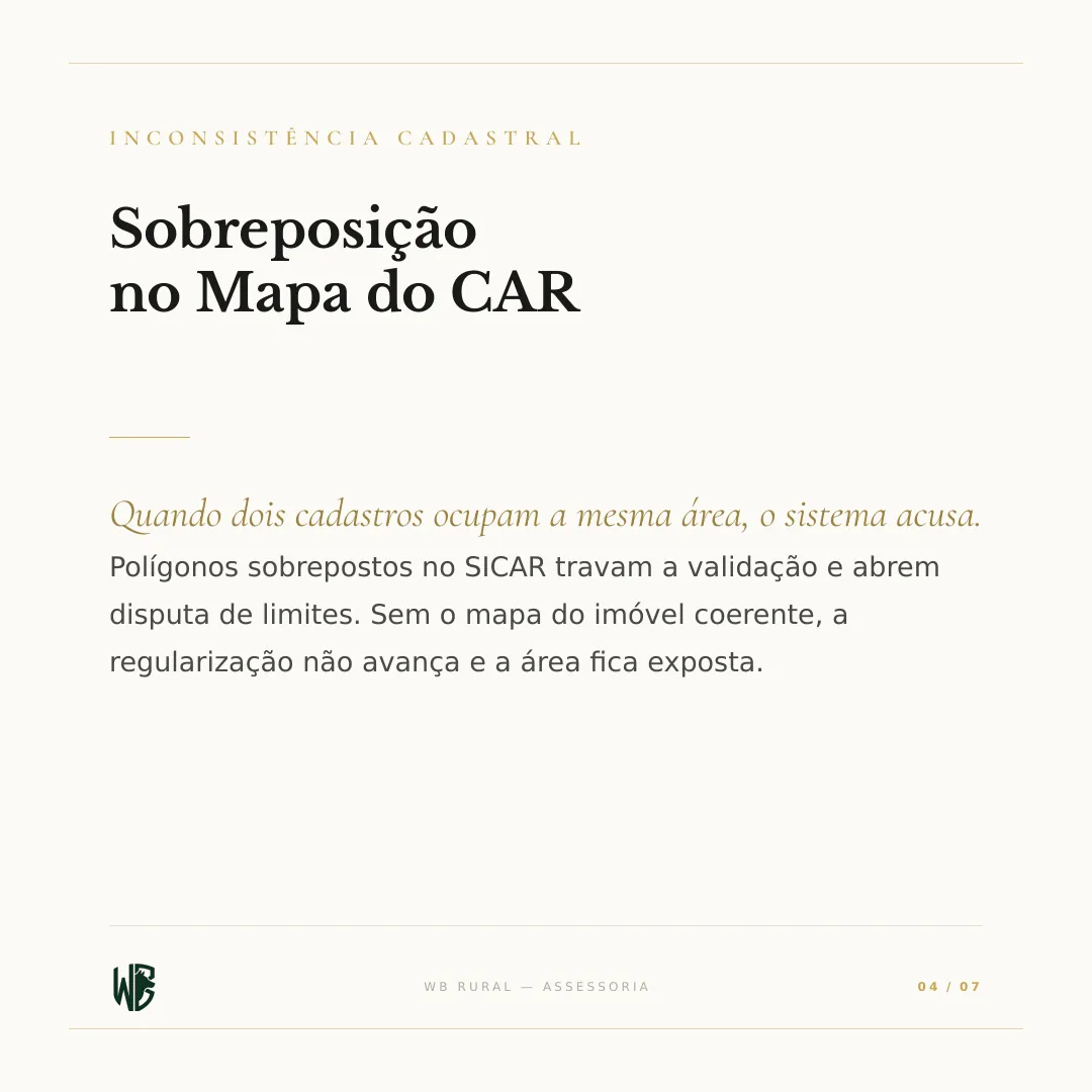 Um CAR Irregular Derruba o Valor da sua Terra — slide 4