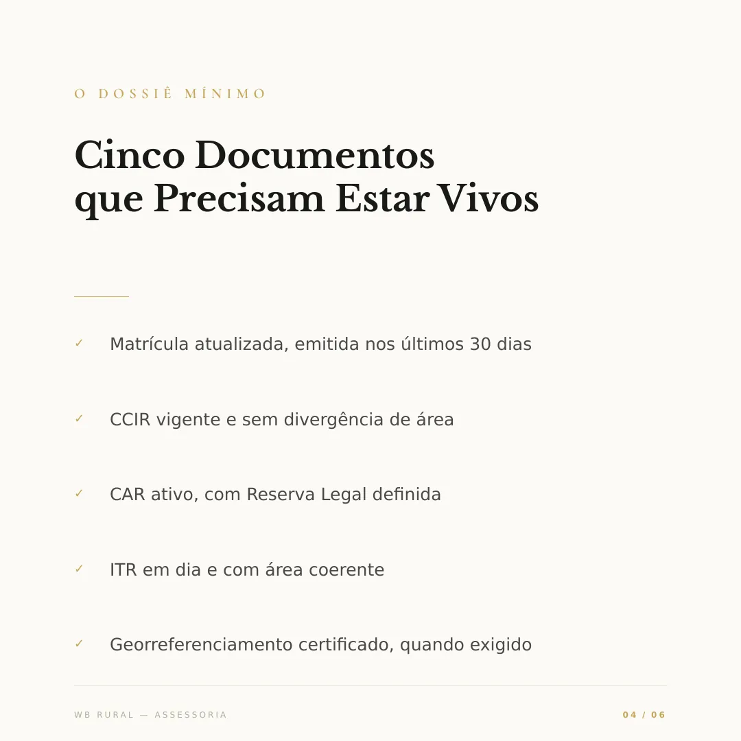 Ter os Papéis Não é o Mesmo que Estar em Ordem — slide 4