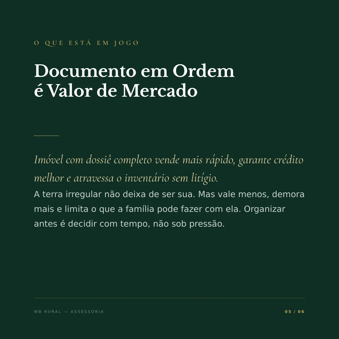 Ter os Papéis Não é o Mesmo que Estar em Ordem — slide 5