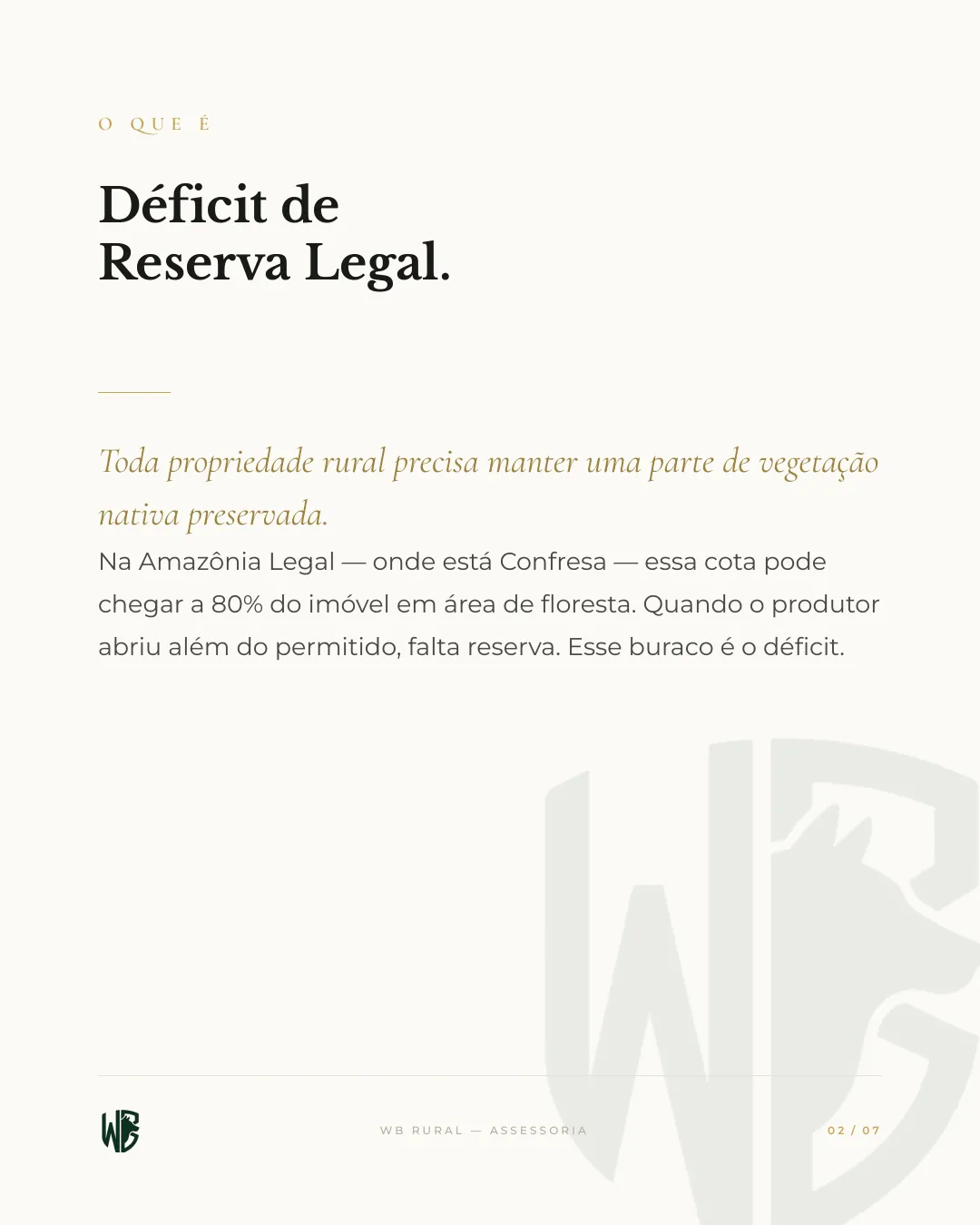 Sua Fazenda Pode Ter uma Dívida Invisível. — slide 2