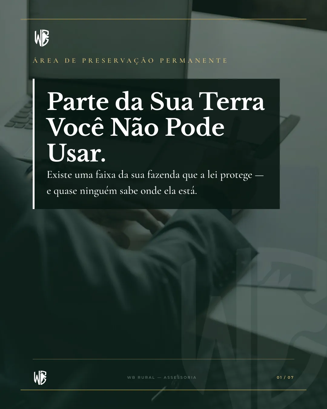 Parte da Sua Terra Você Não Pode Usar. — slide 1