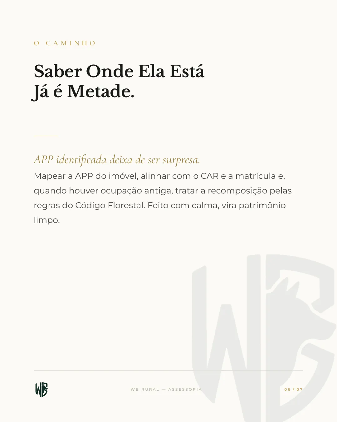 Parte da Sua Terra Você Não Pode Usar. — slide 6