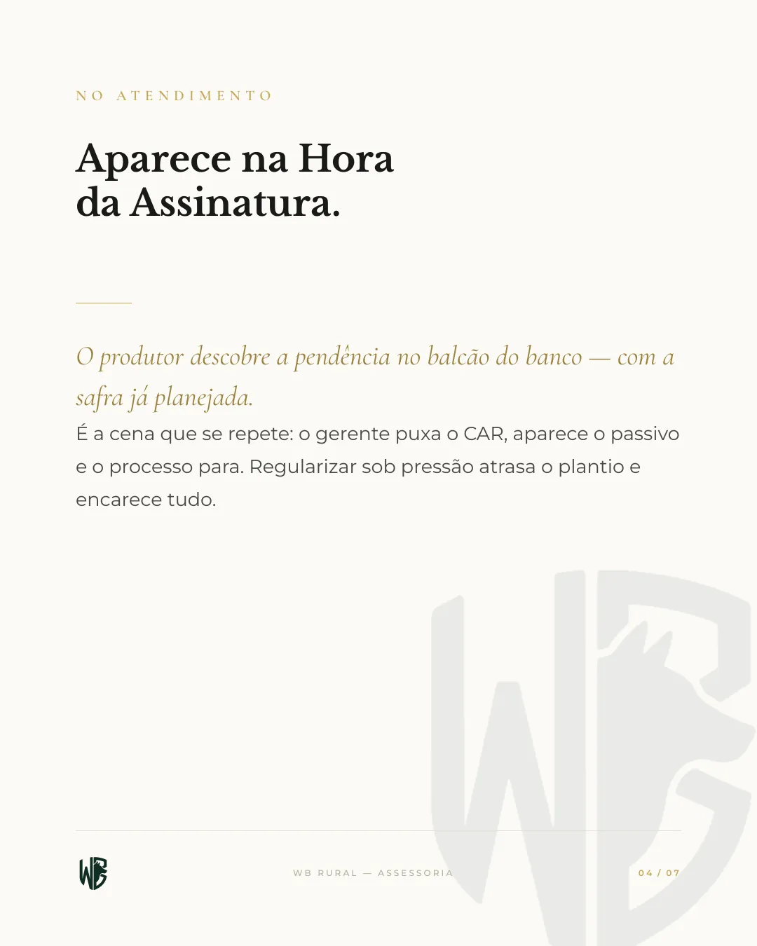 O Banco Não Negou. Seu Documento Negou. — slide 4