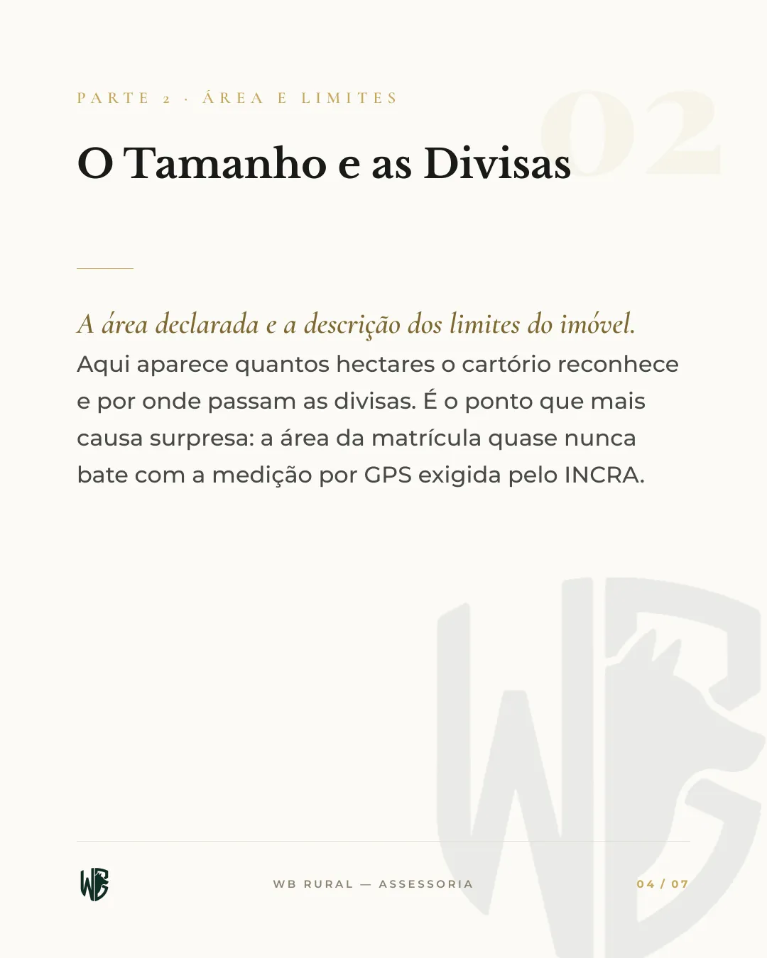 A matrícula conta tudo. Se você souber ler. — slide 4