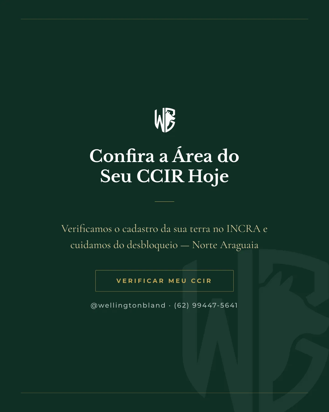Olhe a Área no Seu CCIR. Se Está 0,0000, Pare. — slide 6