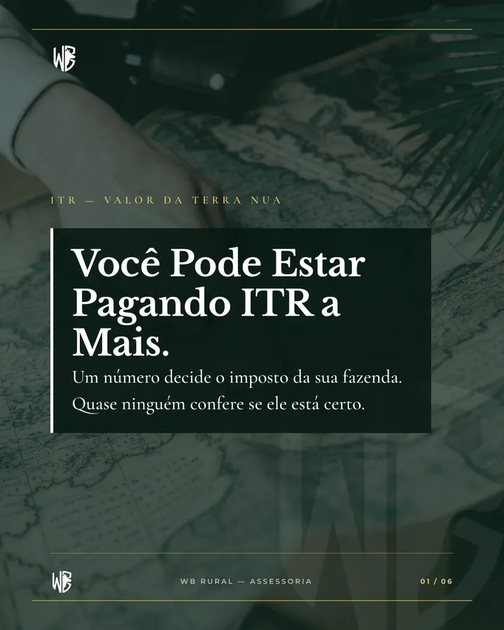 Você Pode Estar Pagando ITR a Mais.