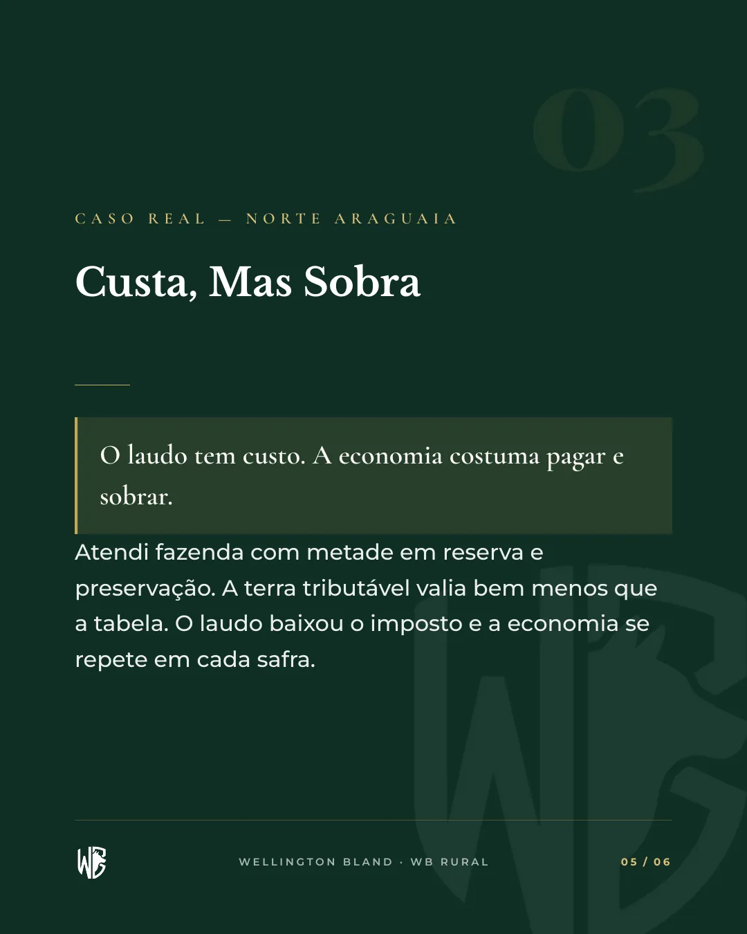 Seu ITR Pode Estar Caro Sem Precisar. — slide 5