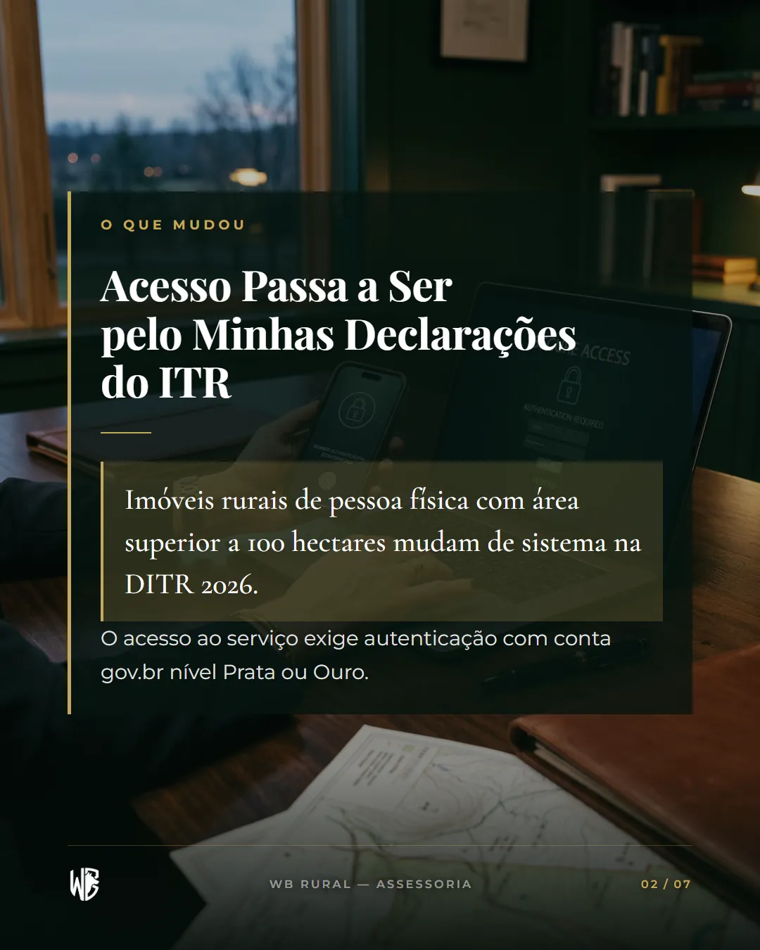 Tem Mais de 100 Hectares? — slide 2