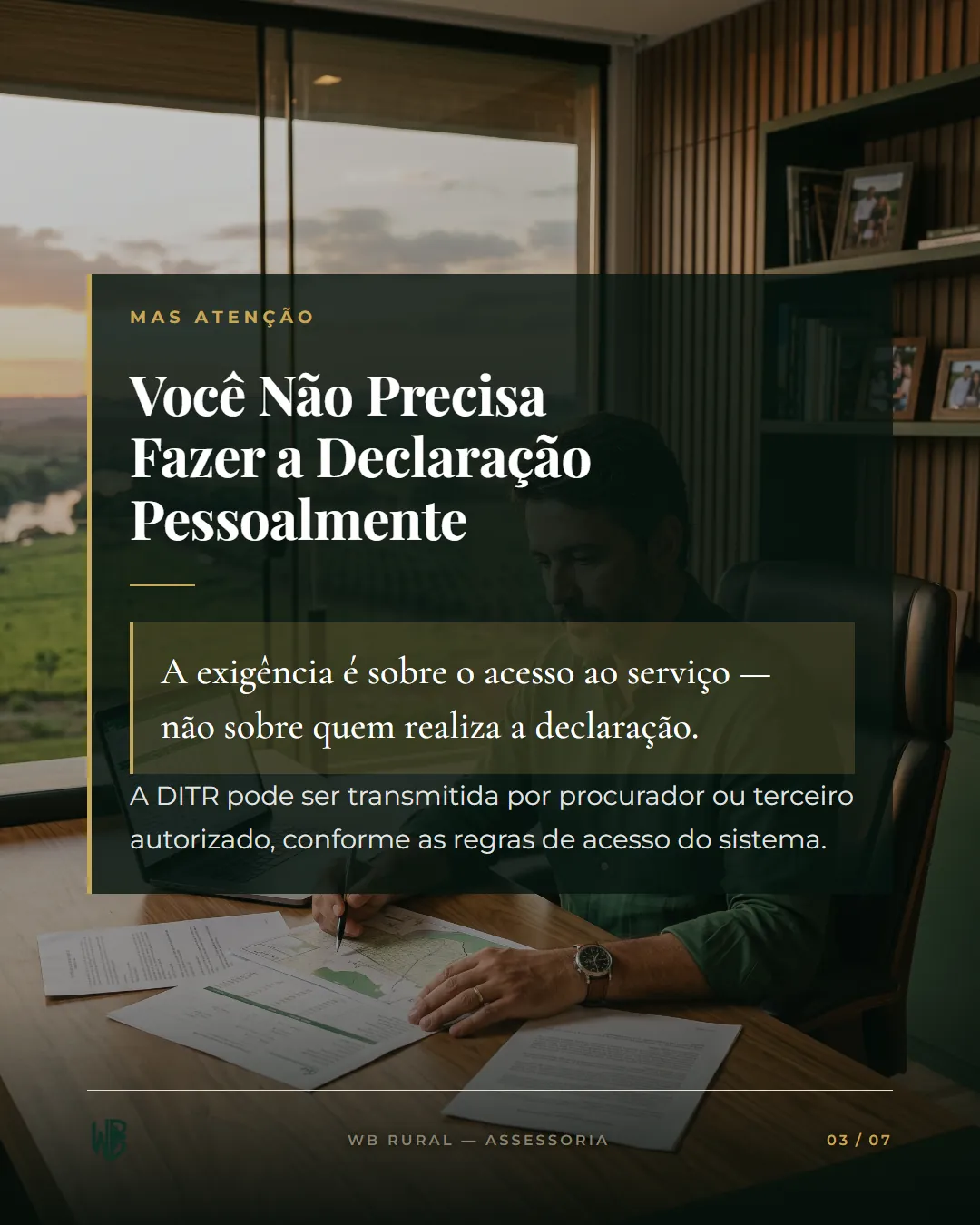 Tem Mais de 100 Hectares? — slide 3
