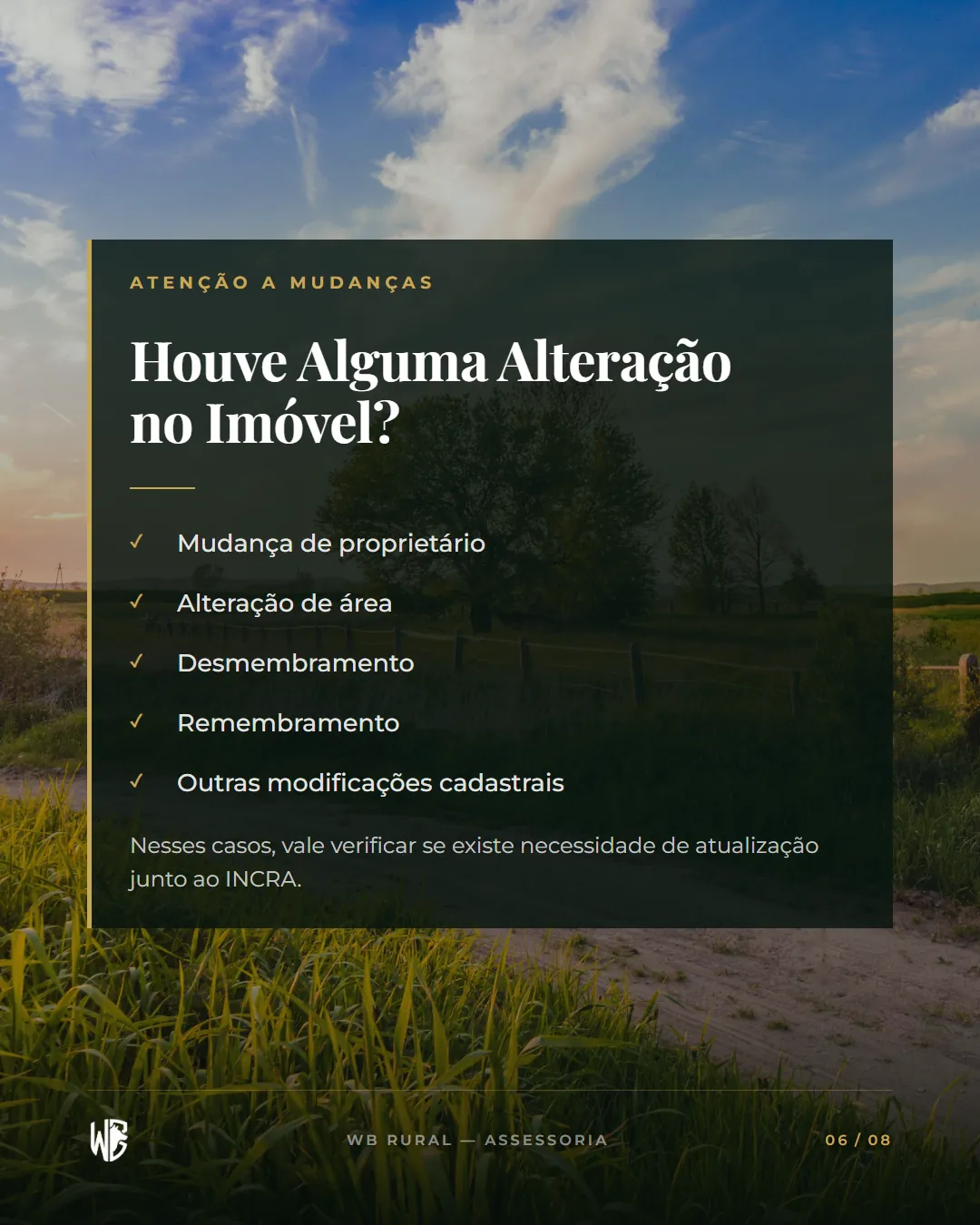 Seu ITR Começa Antes da Declaração — slide 6